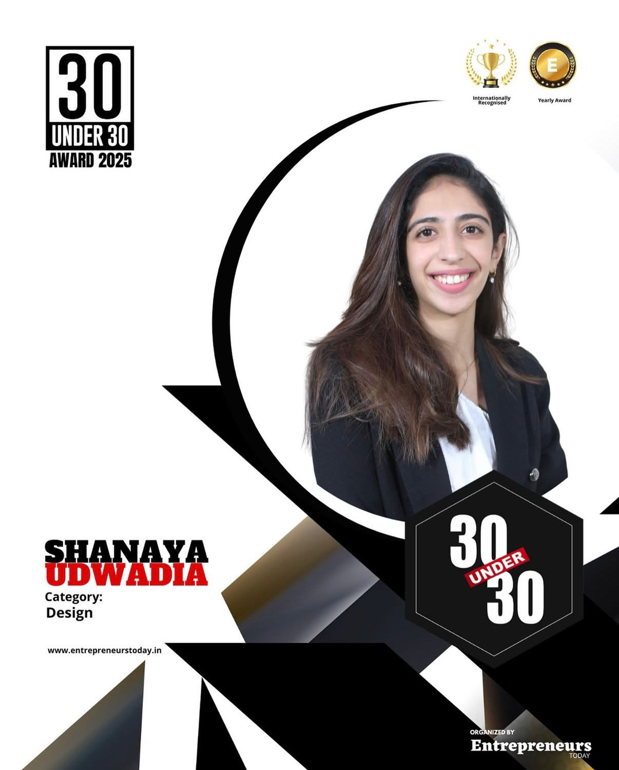 30 Under 30 Award